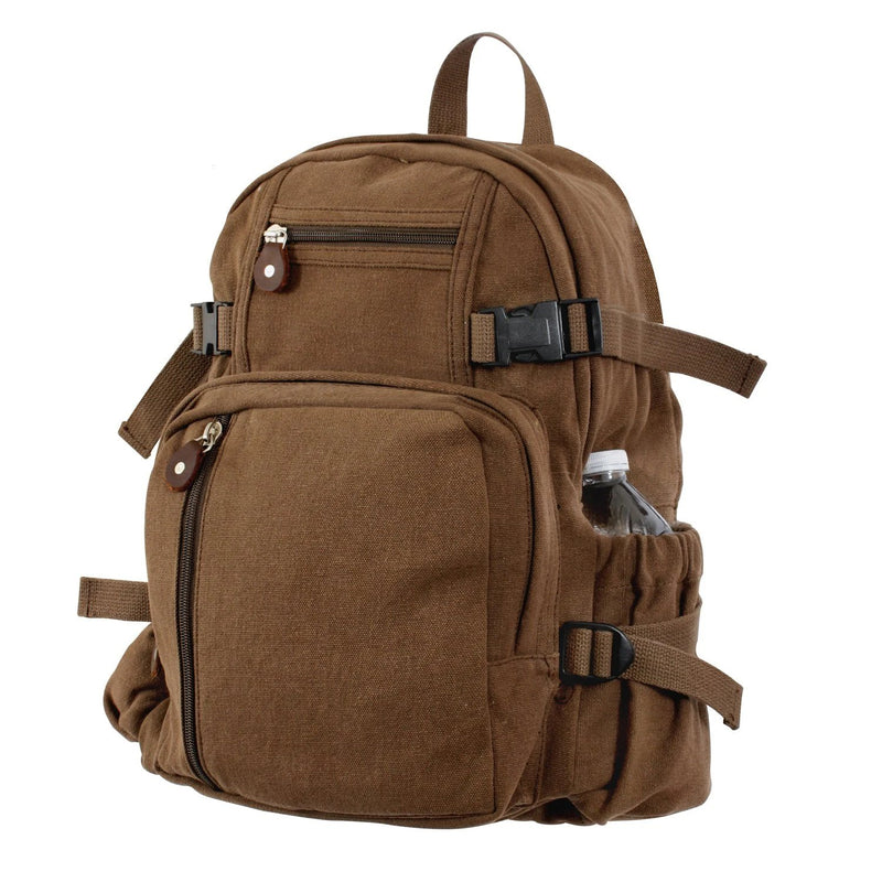 Rothco Vintage Canvas Compact Backpack | Luminary Global