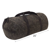 Rothco Waxed Canvas Shoulder Duffle Bag - 24 Inch