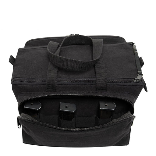 Rothco Canvas Tactical Shooting Range Bag - Black