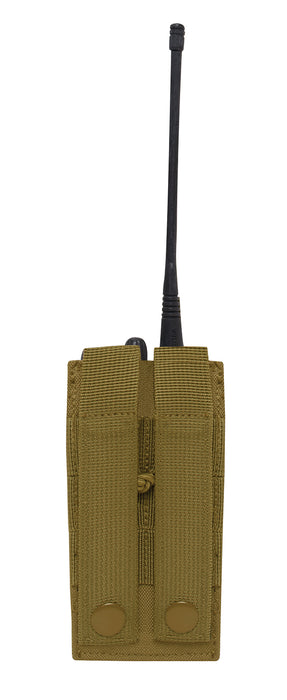 Rothco MOLLE Universal Radio Pouch Coyote Brown