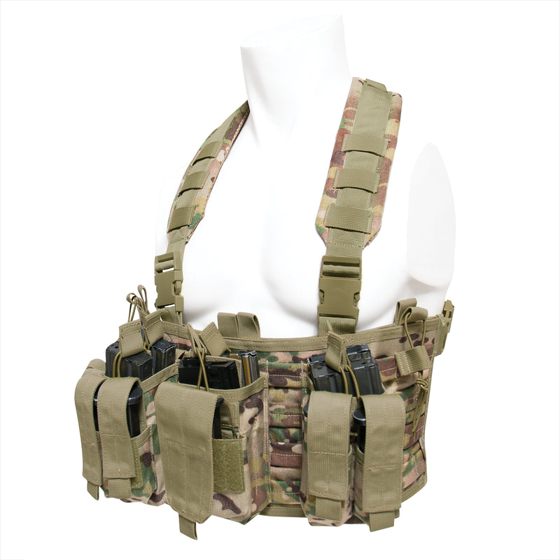 Rothco Operators Tactical Chest Rig with Kangaroo Mag Pouches
