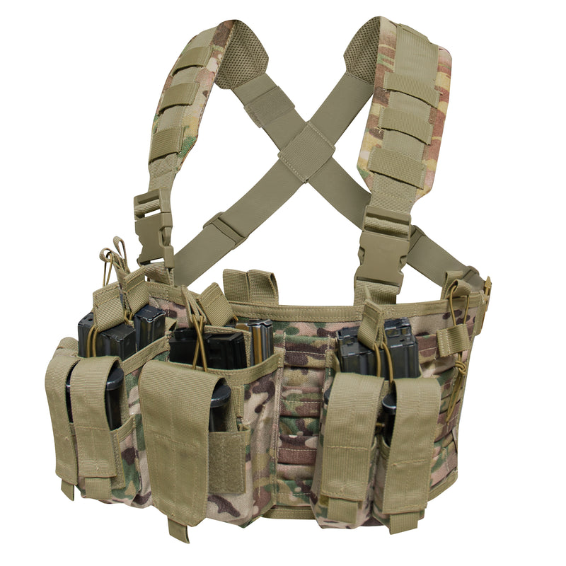 Rothco Operators Tactical Chest Rig with Kangaroo Mag Pouches