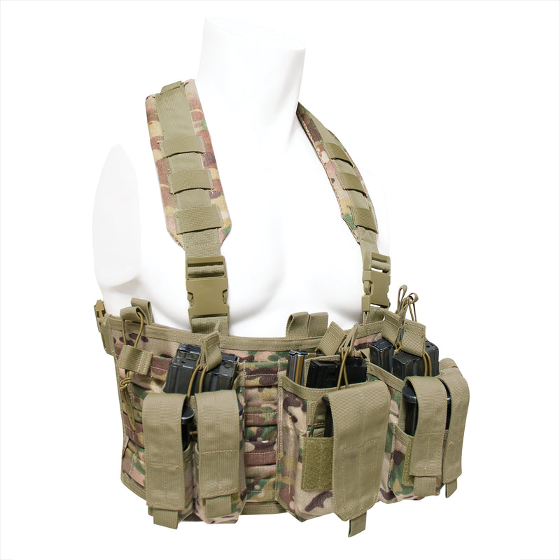 Rothco Operators Tactical Chest Rig with Kangaroo Mag Pouches