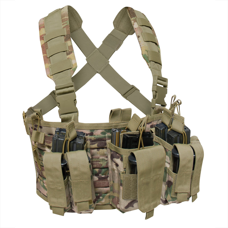 Rothco Operators Tactical Chest Rig with Kangaroo Mag Pouches