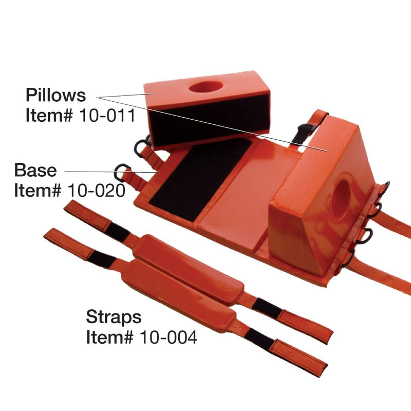 Kemp USA Head Immobilizer Replacement Straps (Pair)