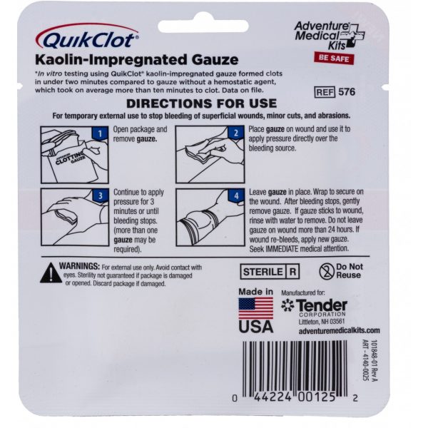 QuikClot Advanced Clotting Gauze