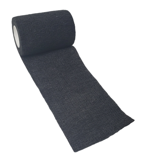 Bandage, Elastic Self-Adhesive 3" Black | (24 Pack)