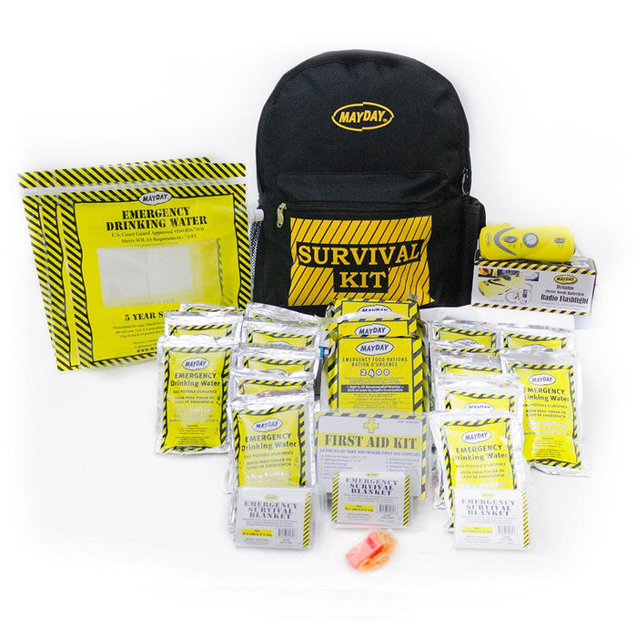 Mayday Emergency Backpack Kit (3 Person Kit)