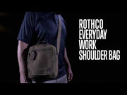 Rothco Every Day Work Shoulder Bag | Canvas & Leather