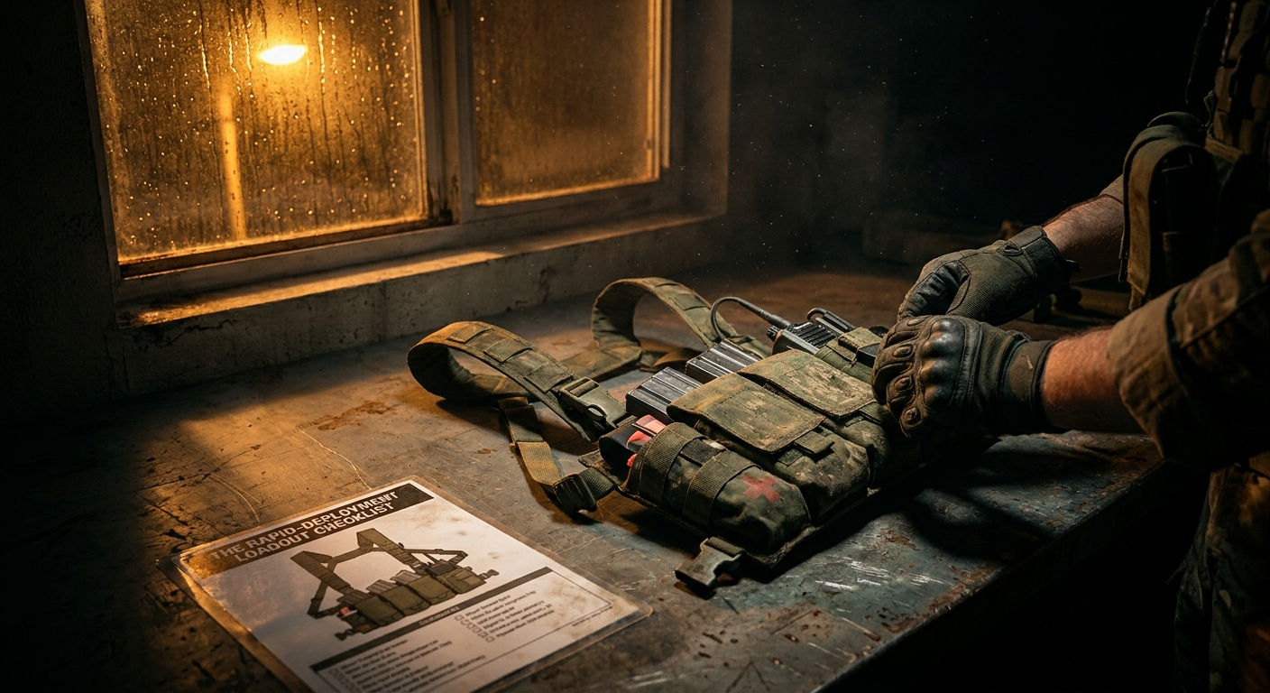 The Rapid-Deployment Loadout Checklist: 5 Crucial Configurations for Your Modular Chest Rig in High-Threat Scenarios