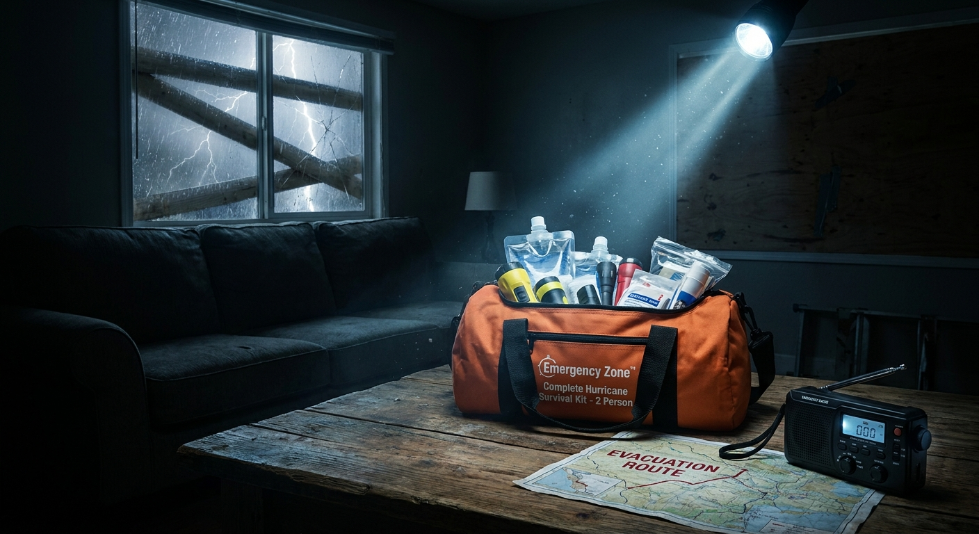 How to Survive a Grid-Down Hurricane: Your Step-By-Step Evacuation and Bug-In Protocol
