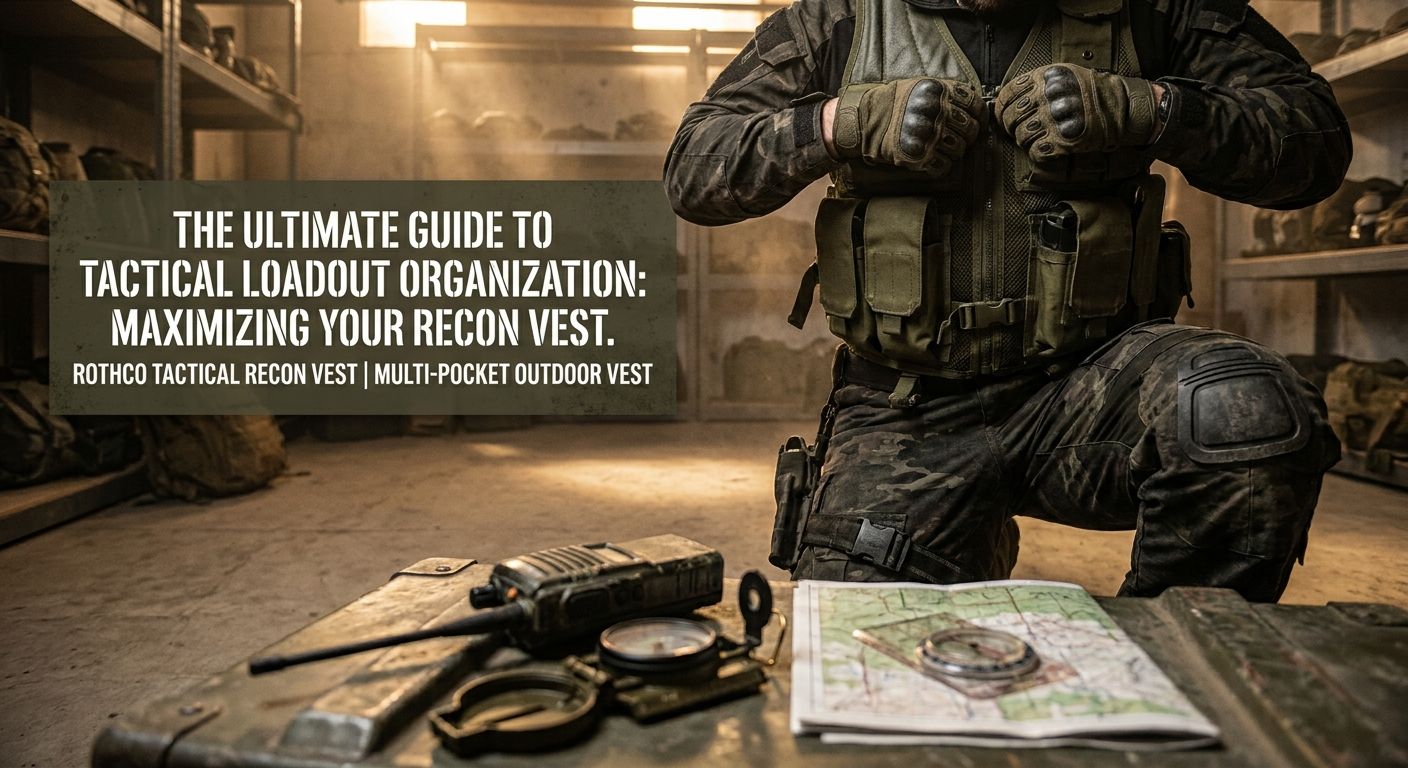 The Ultimate Guide to Tactical Loadout Organization: Maximizing Your Recon Vest