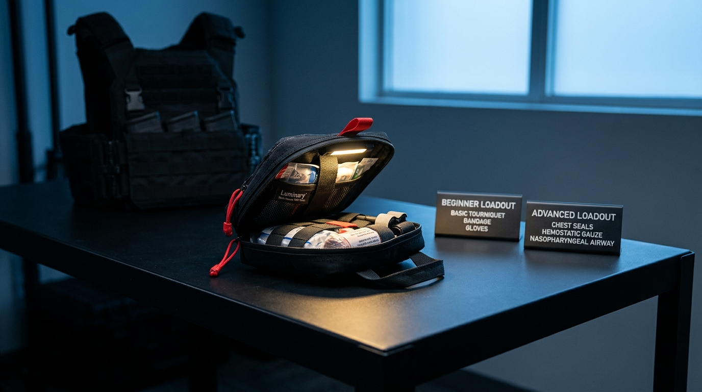 Beginner vs. Advanced IFAK Loadouts: Configuring the Luminary Quick Access Pouch for Tactical Responders