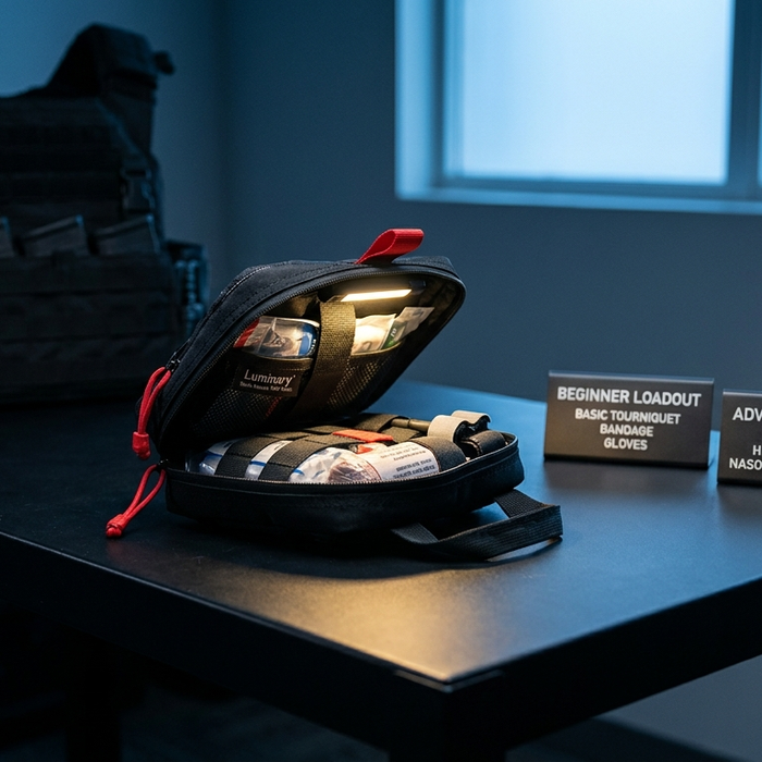 Beginner vs. Advanced IFAK Loadouts: Configuring the Luminary Quick Access Pouch for Tactical Responders