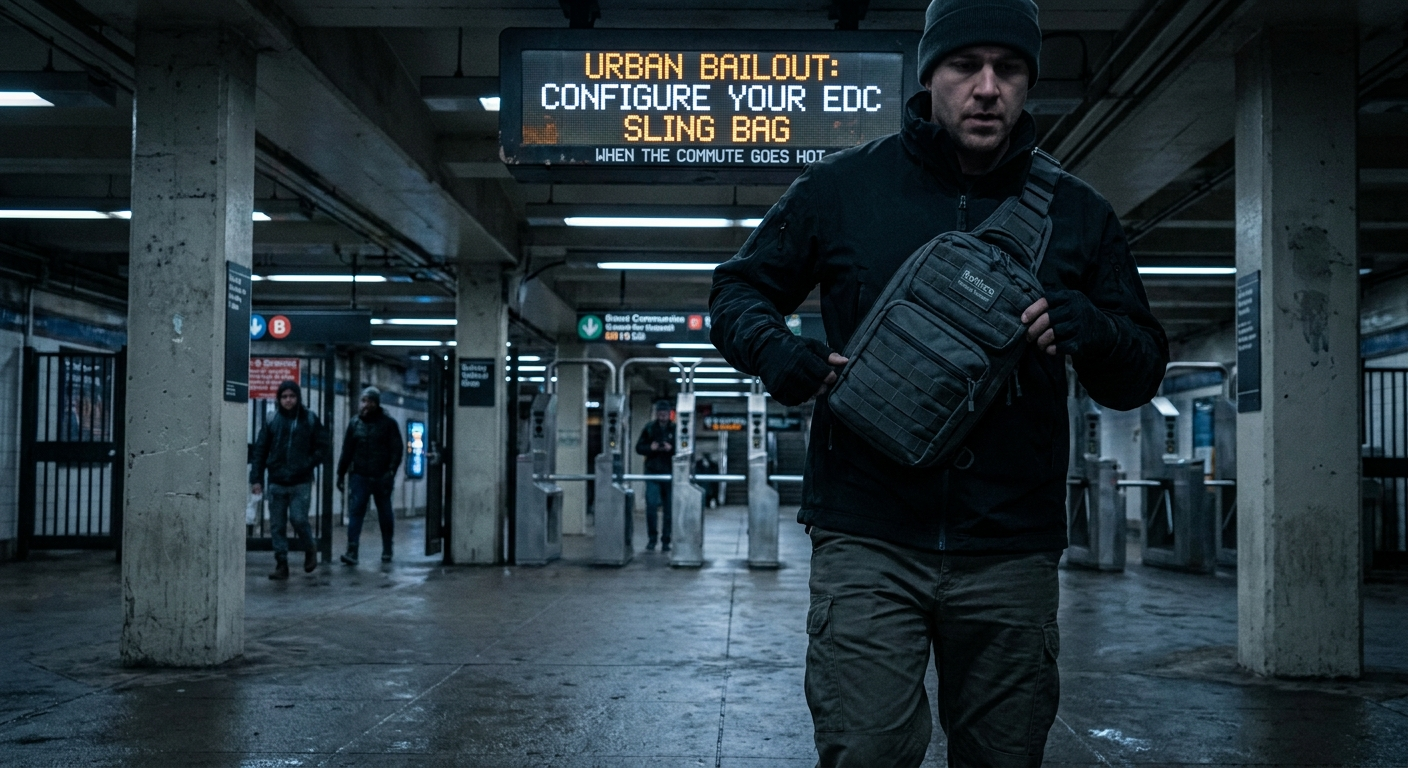 Urban Bailout: How to Configure Your EDC Sling Bag When the Commute Goes Hot