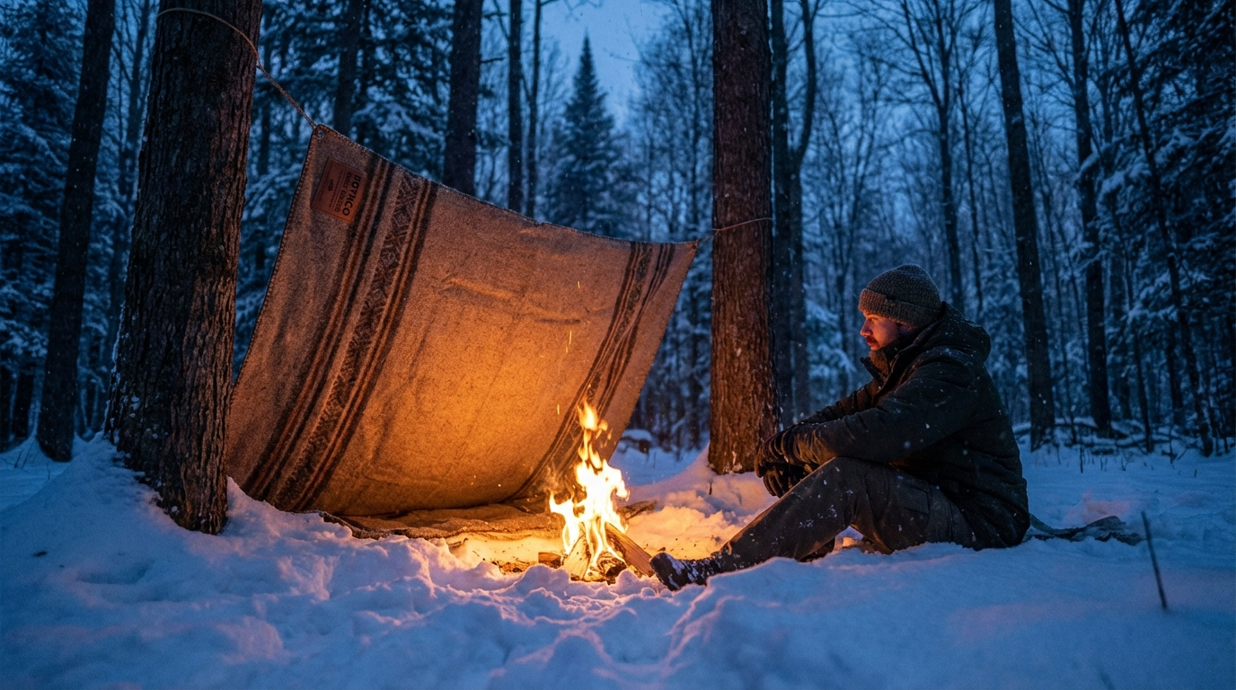 Beginner vs. Advanced: Passive Warmth vs. Active Survival with the Wool Rescue Blanket