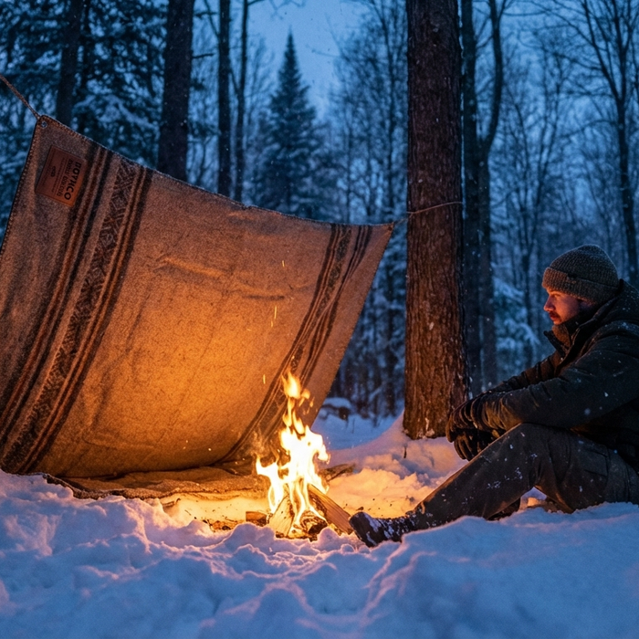 Beginner vs. Advanced: Passive Warmth vs. Active Survival with the Wool Rescue Blanket