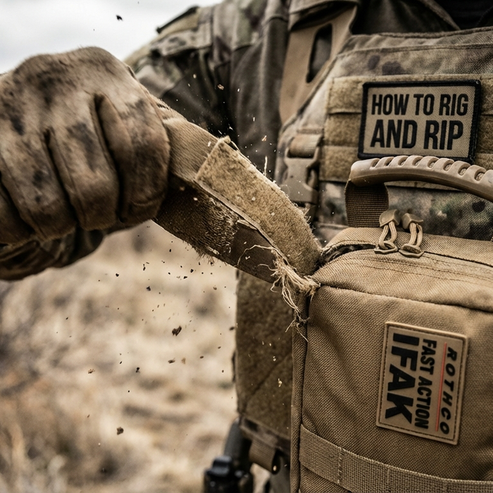 How to Rig and Rip: Setting Up the Rothco Fast Action IFAK for Zero-Fail Deployment