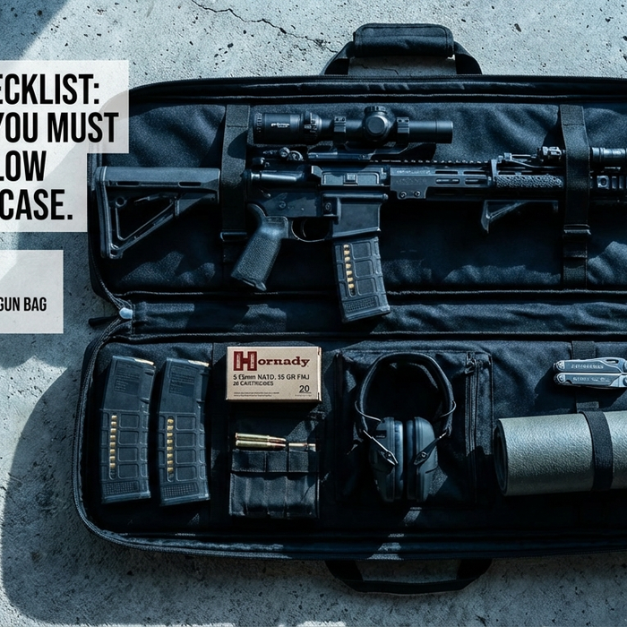 Range Day Checklist: 6 Essentials You Must Pack in Your Low Profile Rifle Case