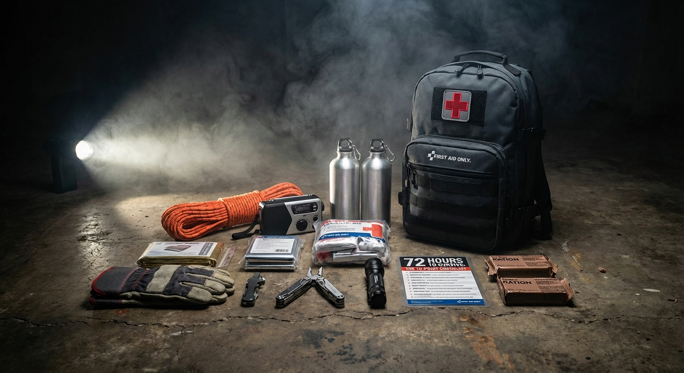 72 Hours to Survive: The 10-Point Checklist for Your Emergency Go-Bag