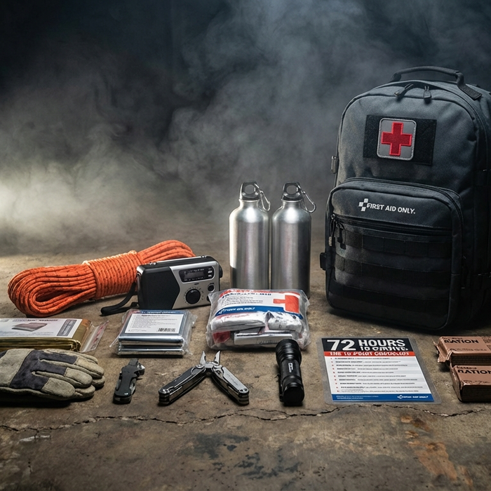 72 Hours to Survive: The 10-Point Checklist for Your Emergency Go-Bag