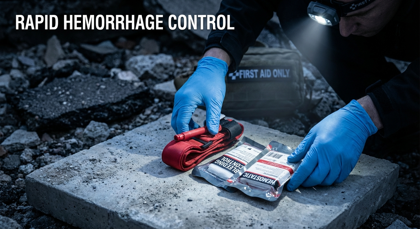 How to Execute Rapid Hemorrhage Control on Torso and Limb Injuries
