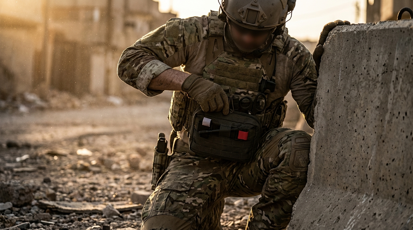 Field Trauma Management: Immediate Tourniquet Deployment During Critical Incidents