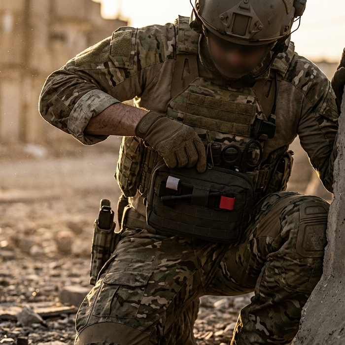 Field Trauma Management: Immediate Tourniquet Deployment During Critical Incidents