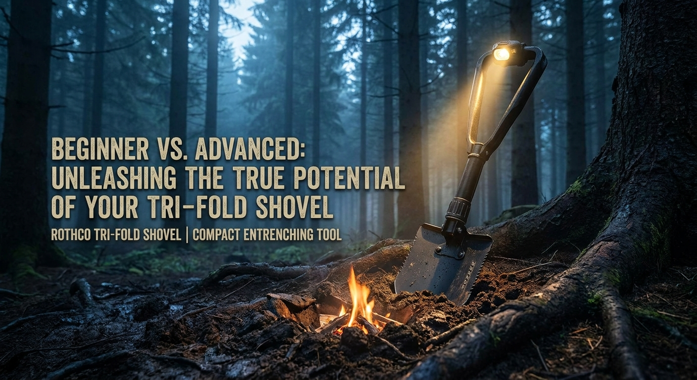 Beginner vs. Advanced: Unleashing the True Potential of Your Tri-Fold Shovel