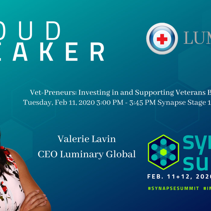 Luminary CEO Valerie Lavin - Speaker Synapse Summit 2020 February 11-12, 2020