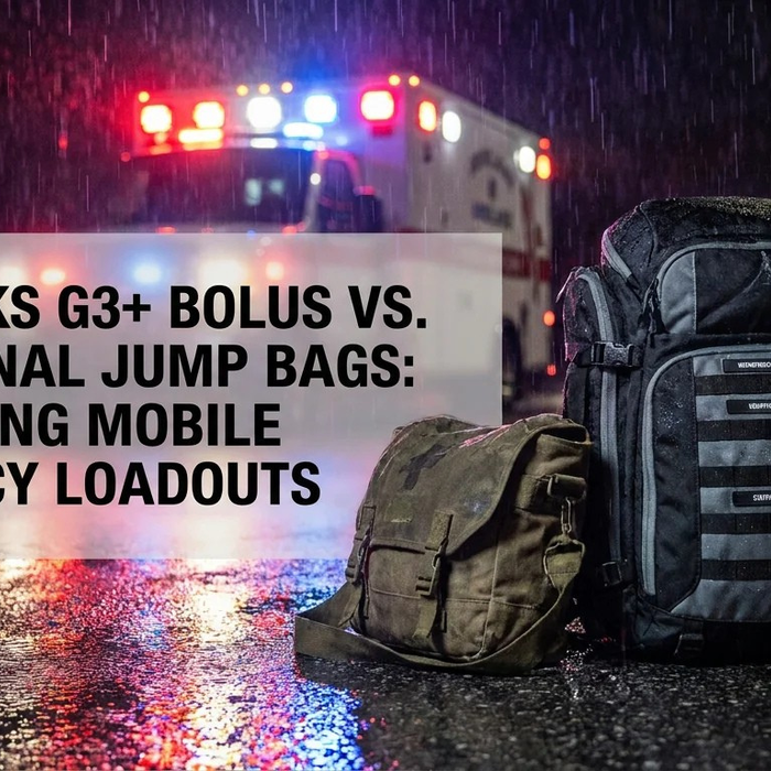 STATPACKS G3+ Bolus vs. Traditional Jump Bags: Evaluating Mobile Pharmacy Loadouts