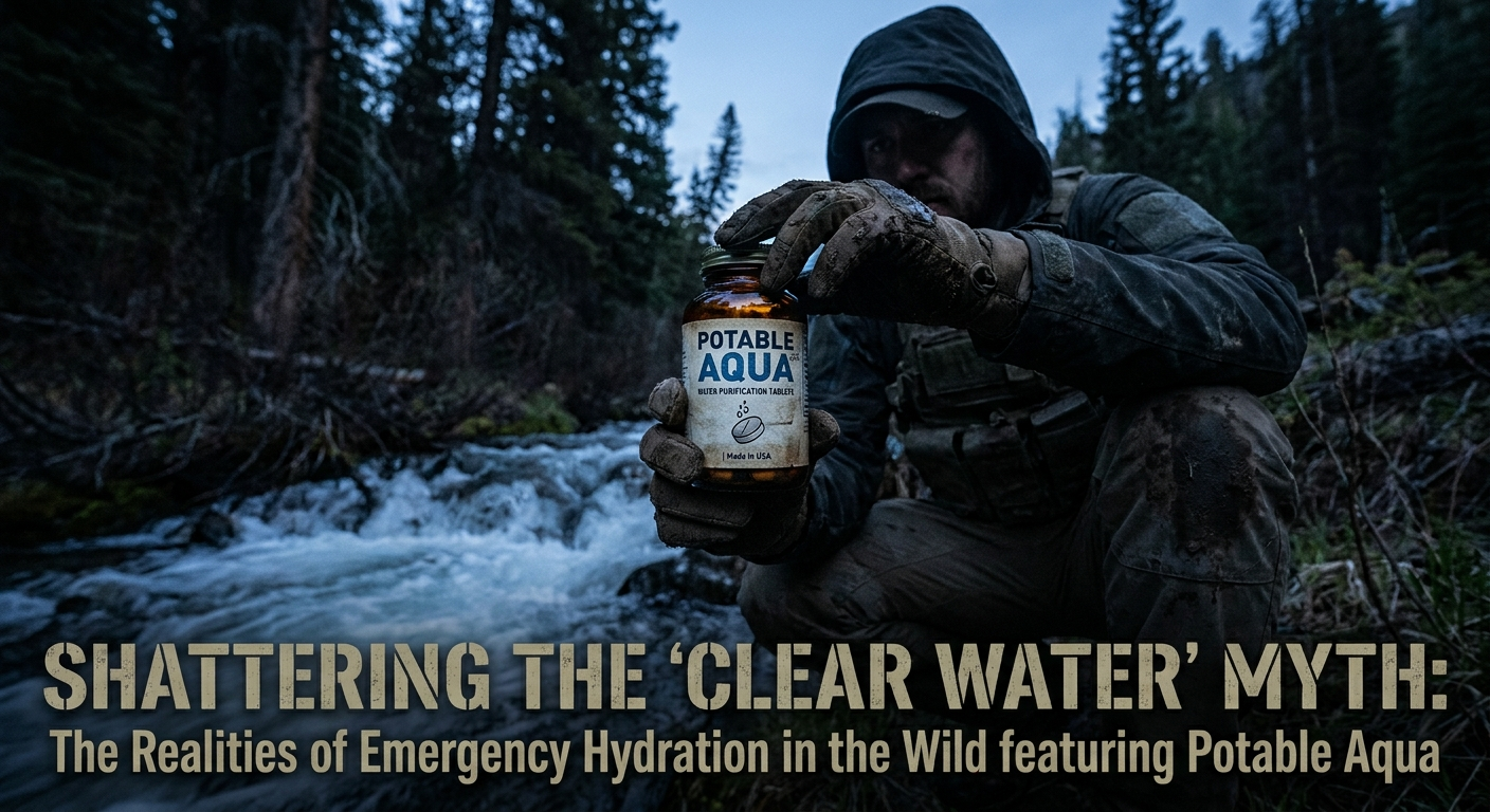 Shattering the 'Clear Water' Myth: The Realities of Emergency Hydration in the Wild