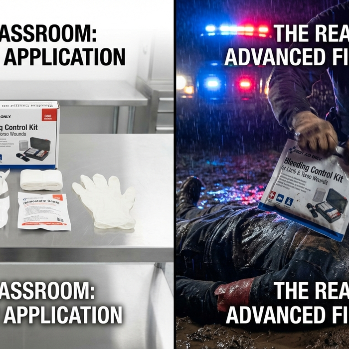 Limb & Torso Hemorrhage Control: Beginner Application vs. Advanced Fieldcraft