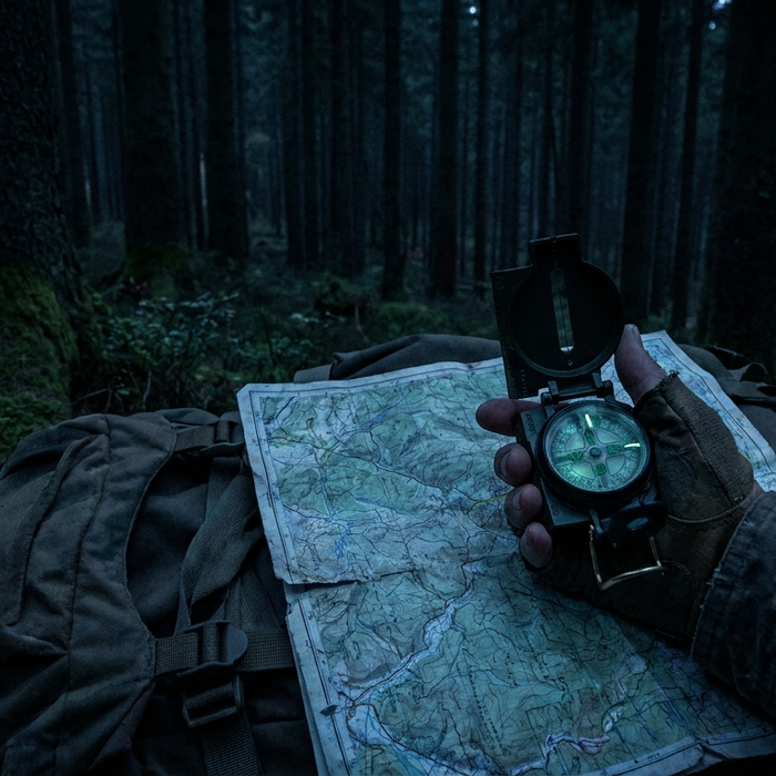 Beginner vs. Advanced Land Navigation: Surviving the Night with the Cammenga Tritium Compass