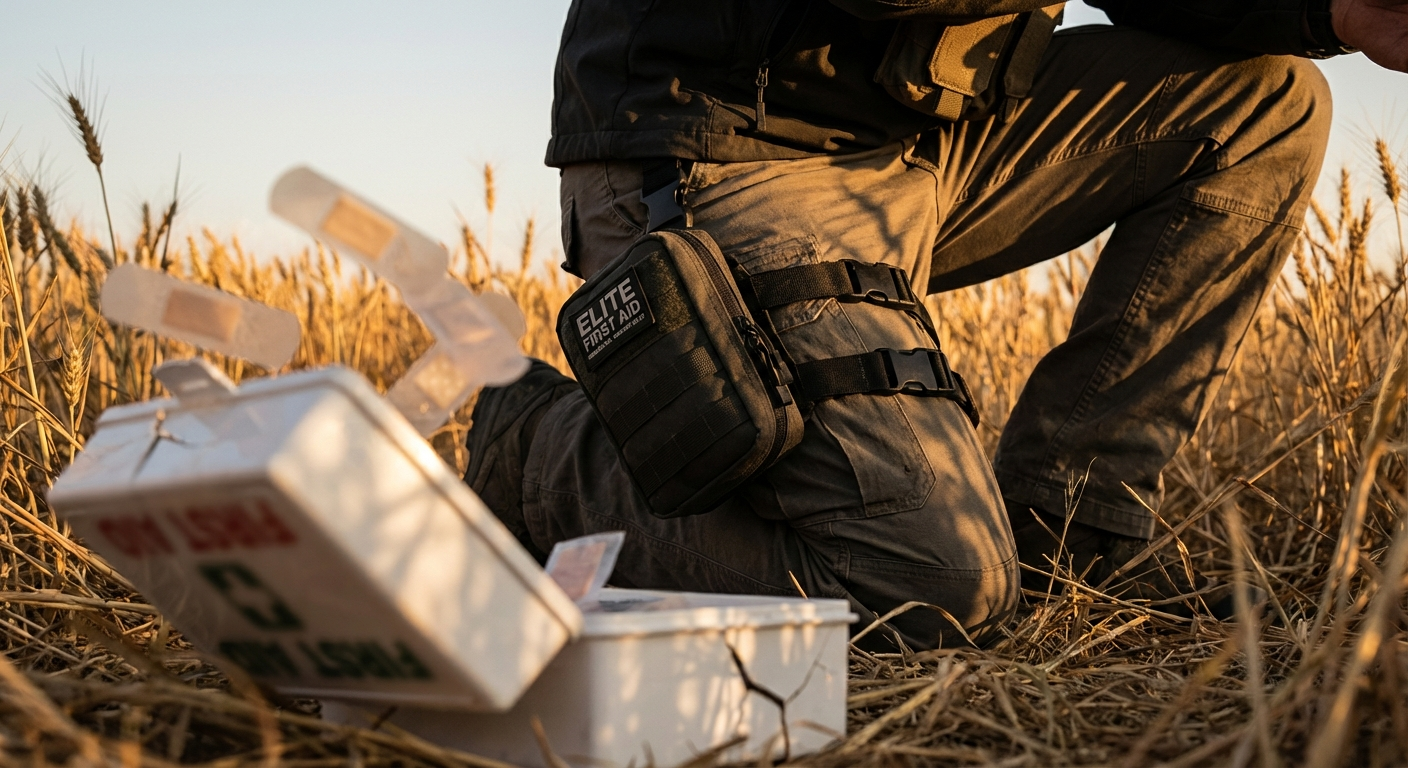 The Trauma Gap: Standard First Aid Kits vs. The Elite Enhanced Drop Leg IFAK