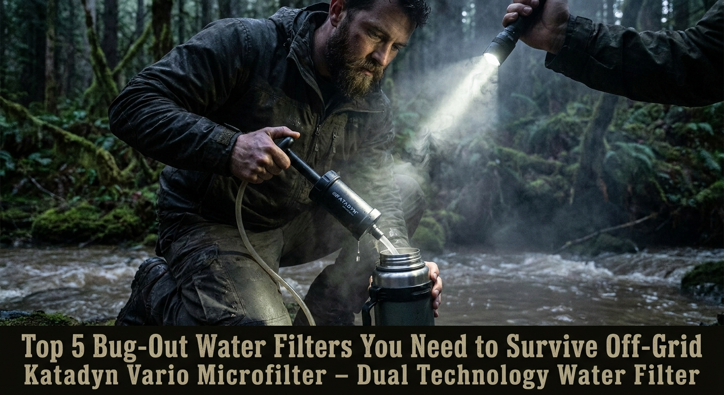 Top 5 Bug-Out Water Filters You Need to Survive Off-Grid