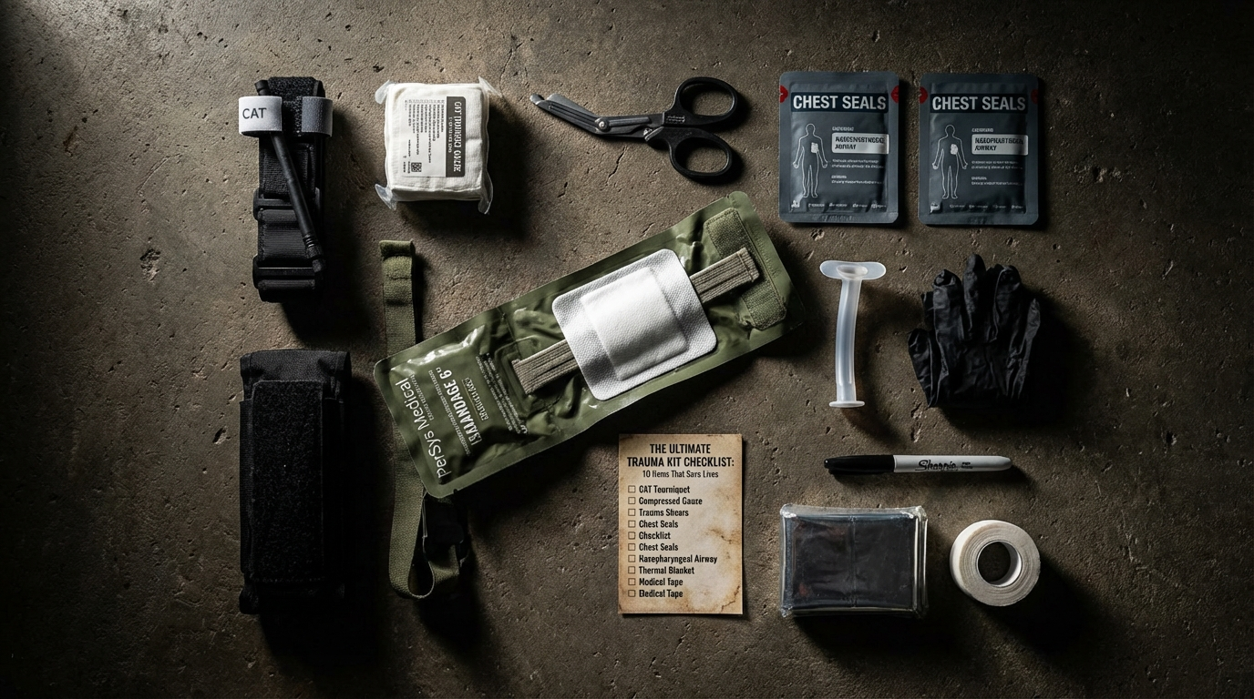 The Ultimate Trauma Kit Checklist: 10 Items That Save Lives — Luminary