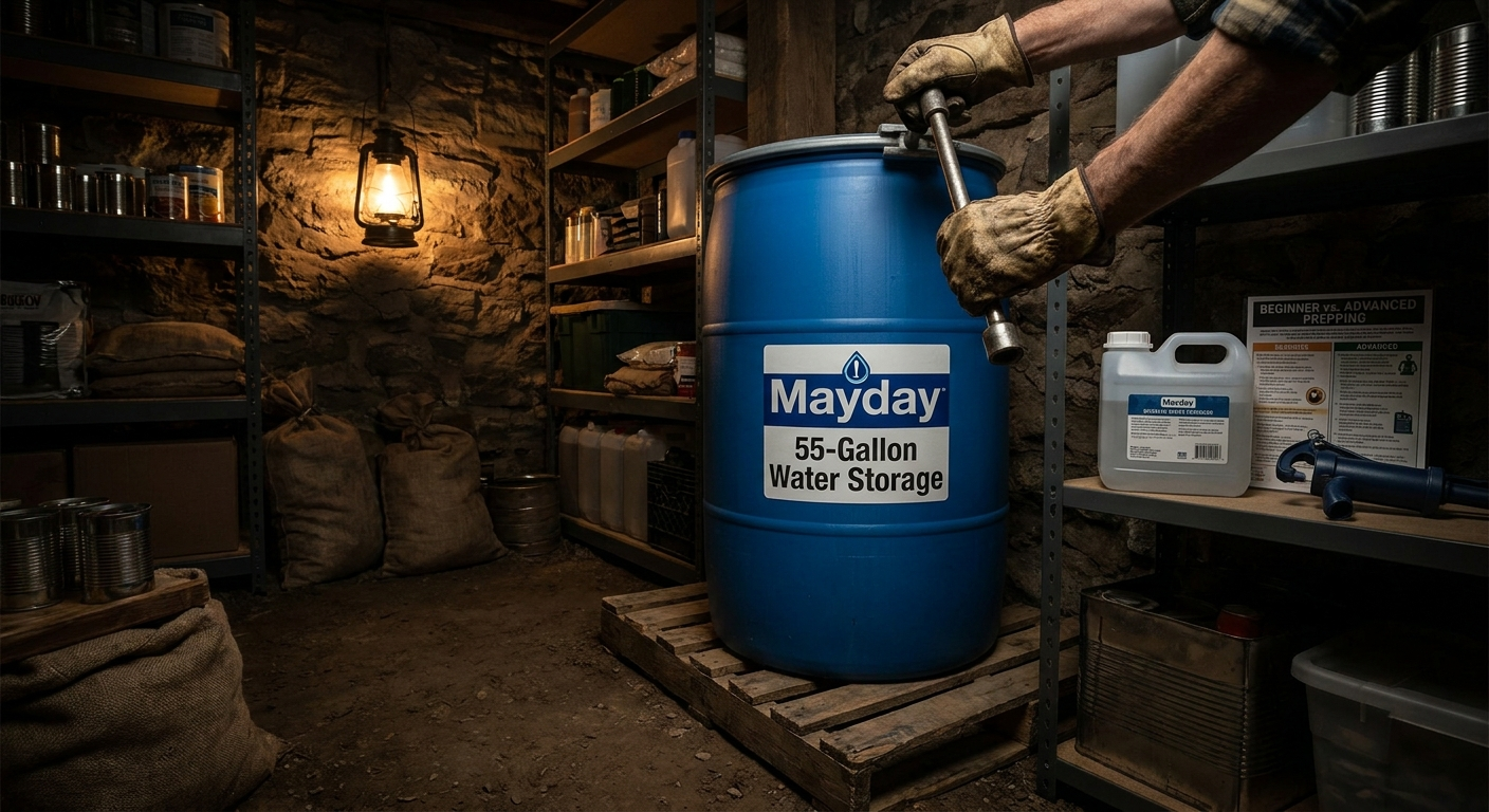 Beginner vs. Advanced Prepping: Upgrading to Bulk Water Storage