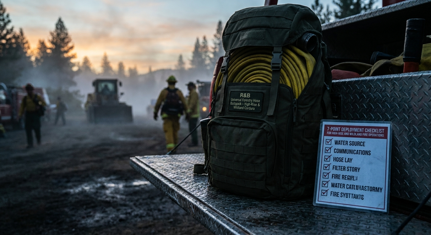 7-Point Deployment Checklist for High-Rise and Wildland Fire Operations