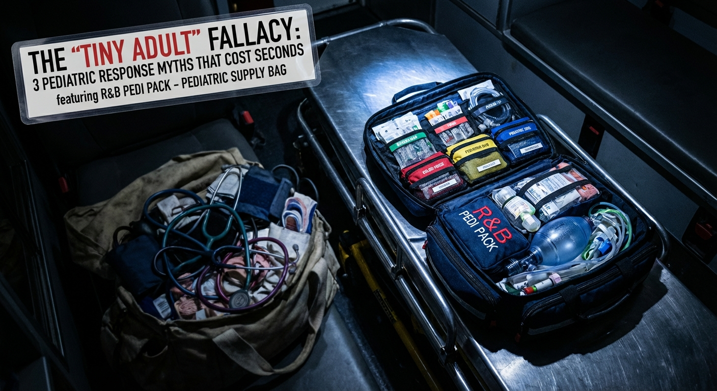 The "Tiny Adult" Fallacy: 3 Pediatric Response Myths That Cost Seconds