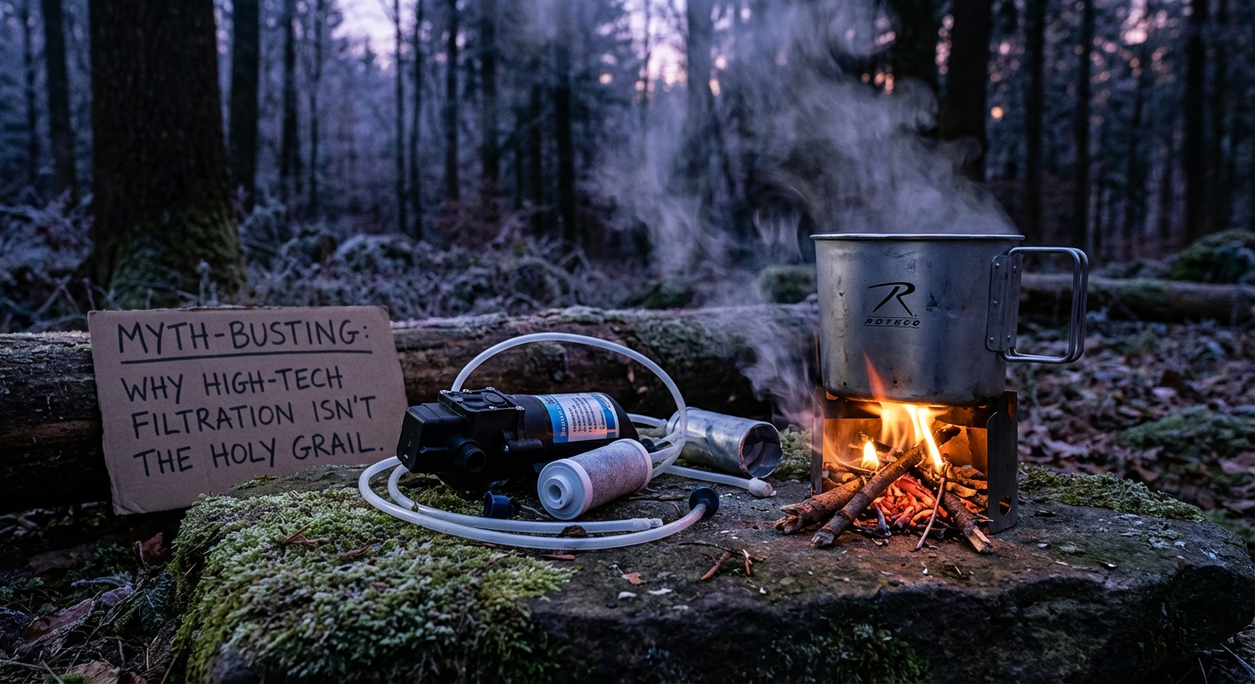 Myth-Busting: Why High-Tech Filtration Isn't the Holy Grail of Water Survival