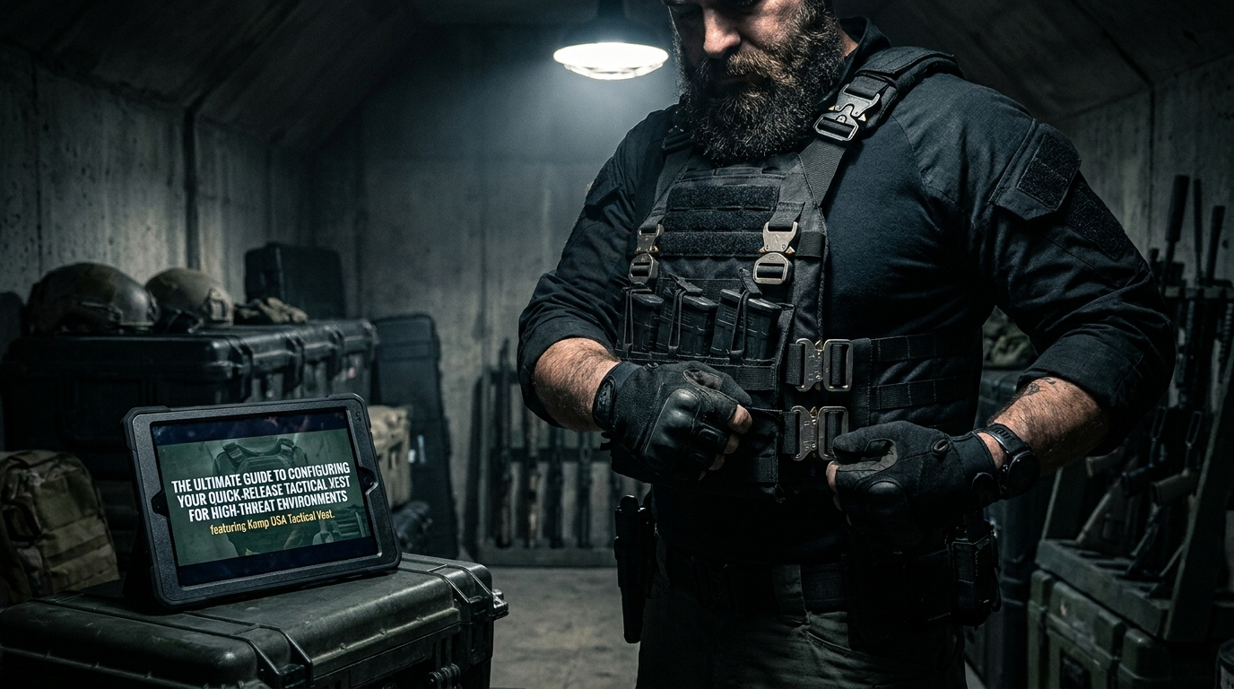 The Ultimate Guide to Configuring Your Quick-Release Tactical Vest for High-Threat Environments
