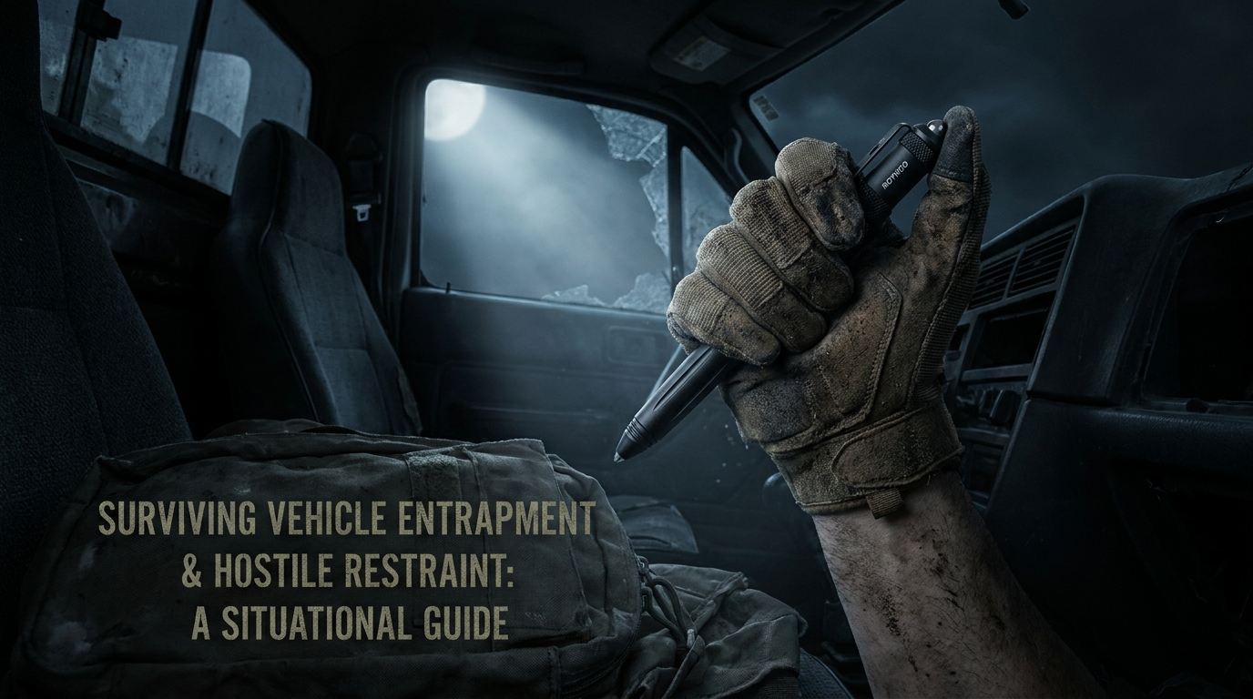 Surviving Vehicle Entrapment and Hostile Restraint: A Situational Guide to Close-Quarters Escape