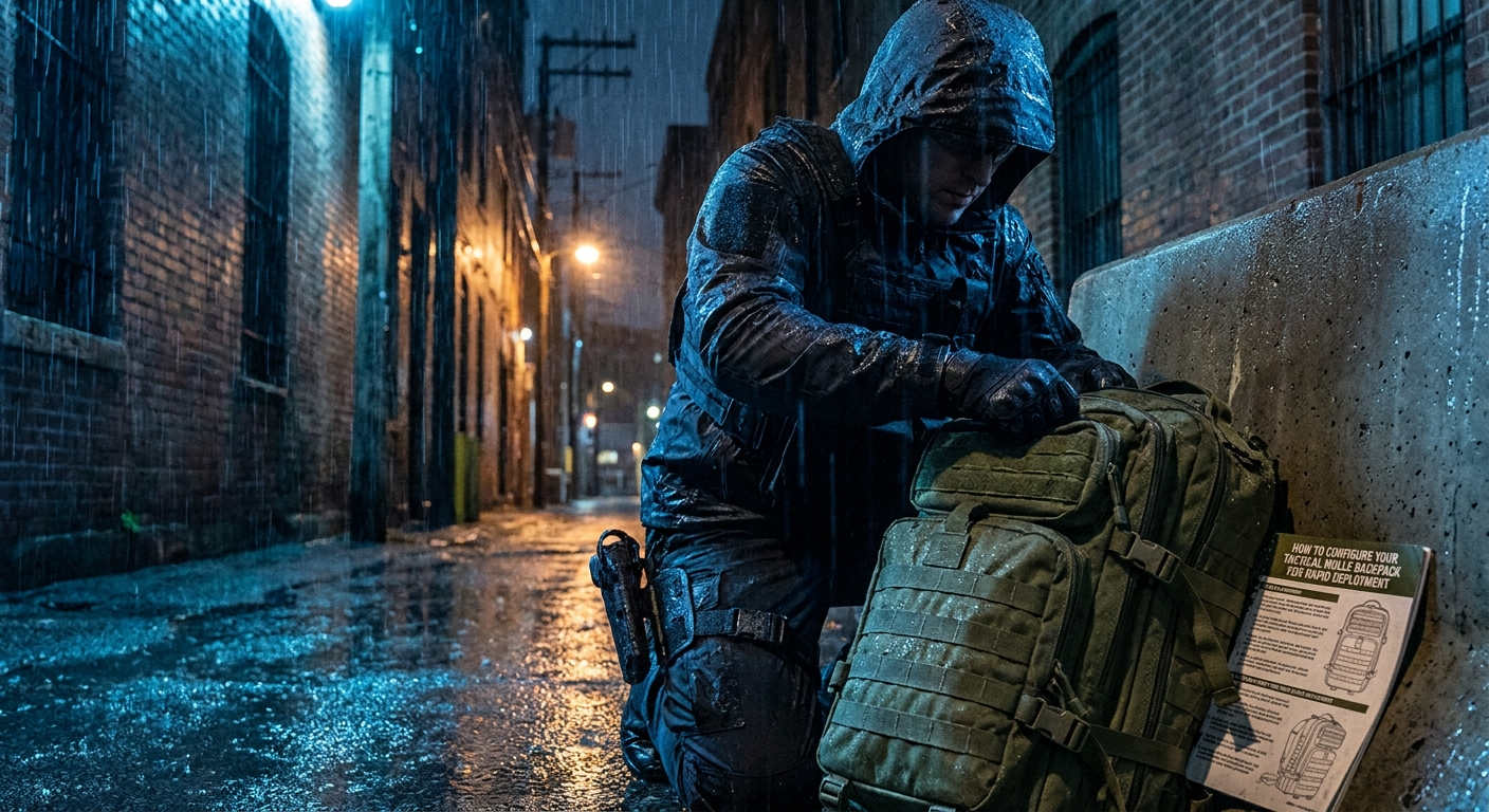 How to Configure Your Tactical MOLLE Backpack for Rapid Deployment
