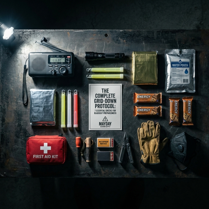 The Complete Grid-Down Protocol: 7 Essential Checks for Blackout Preparedness