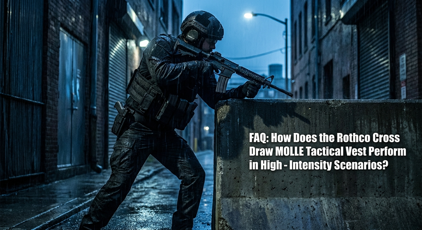 FAQ: How Does the Rothco Cross Draw MOLLE Tactical Vest Perform in High-Intensity Scenarios?