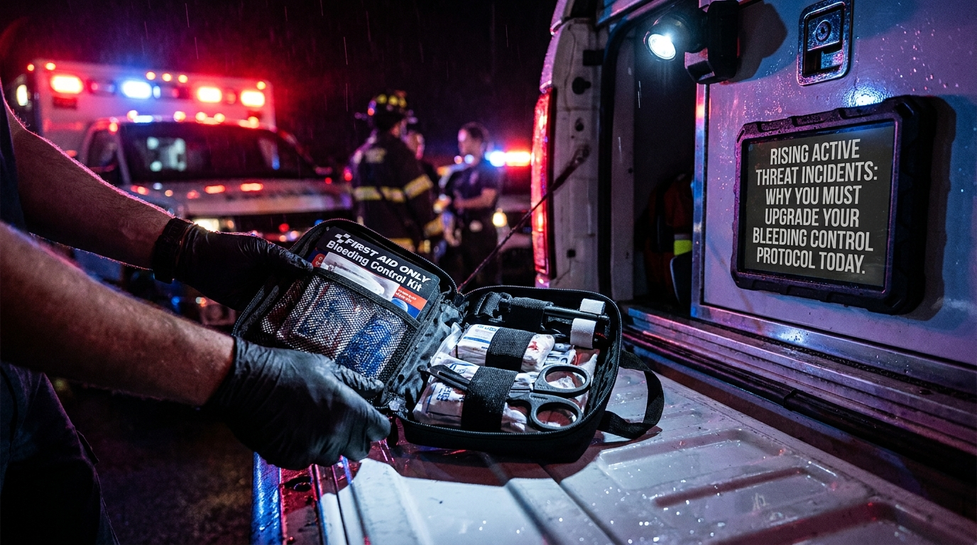 Rising Active Threat Incidents: Why You Must Upgrade Your Bleeding Control Protocol Today