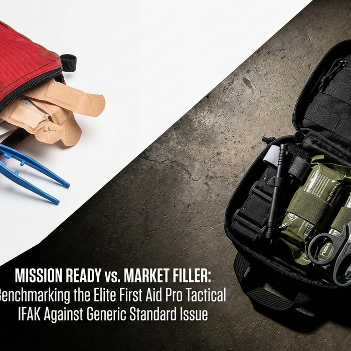 Mission Ready vs. Market Filler: Benchmarking the Elite First Aid Pro Tactical IFAK Against Generic Standard Issue