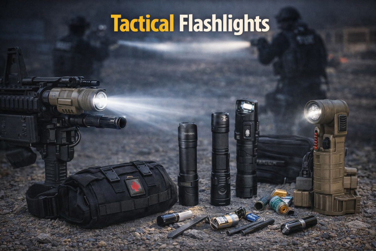 High Lumen Tactical Flashlights & Weapon Lights | LED Duty Lights ...