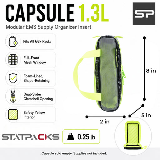 STATPACKS G3+ Capsule – Modular EMS Supply Organizer 